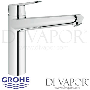 Grohe Eurodisc Cosmopolitan Single-Lever Sink Mixer (1/2 Inch) - 2011 to 2018 - Spare Parts 31206002 GEN2